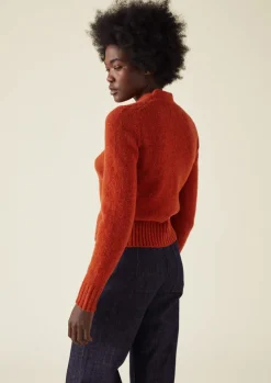 TOAST Kaia V-Neck Wool Cardigan-Women Knitwear