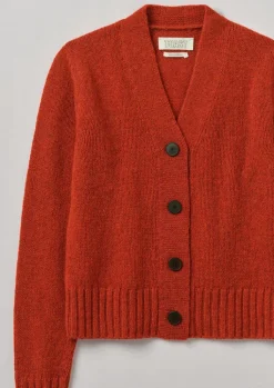TOAST Kaia V-Neck Wool Cardigan-Women Knitwear