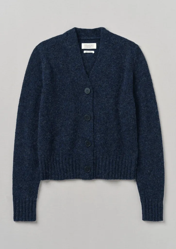 TOAST Kaia V-Neck Wool Cardigan-Women Knitwear
