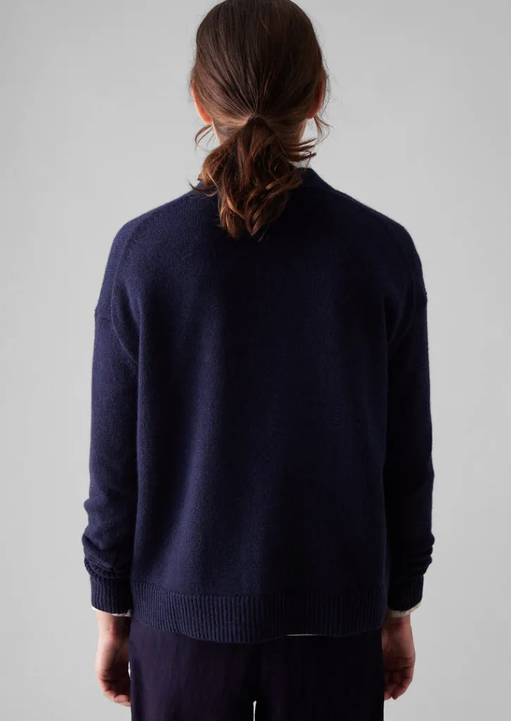 TOAST Kaia V-Neck Wool Cardigan-Women Knitwear