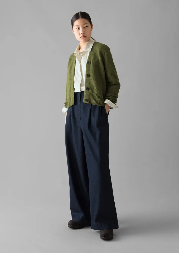 TOAST Kaia V-Neck Wool Cardigan-Women Knitwear