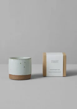 TOAST Lavender and Petitgrain Scented Candle- Candles & Holders