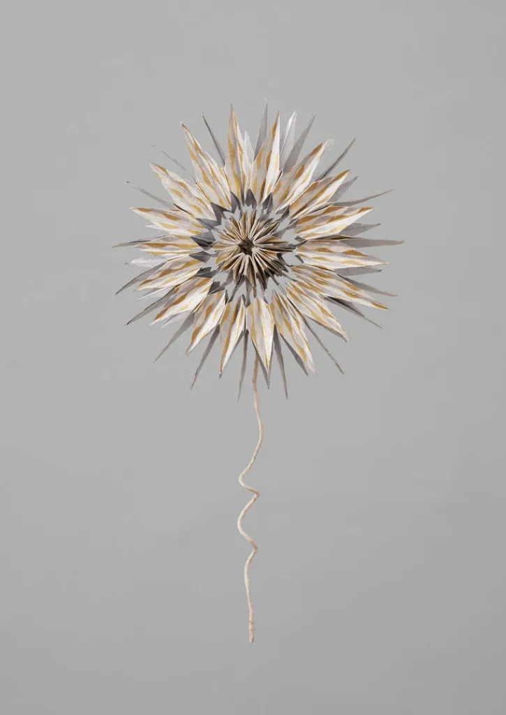 TOAST Lokta Paper Star Tree Topper- Christmas Decorations