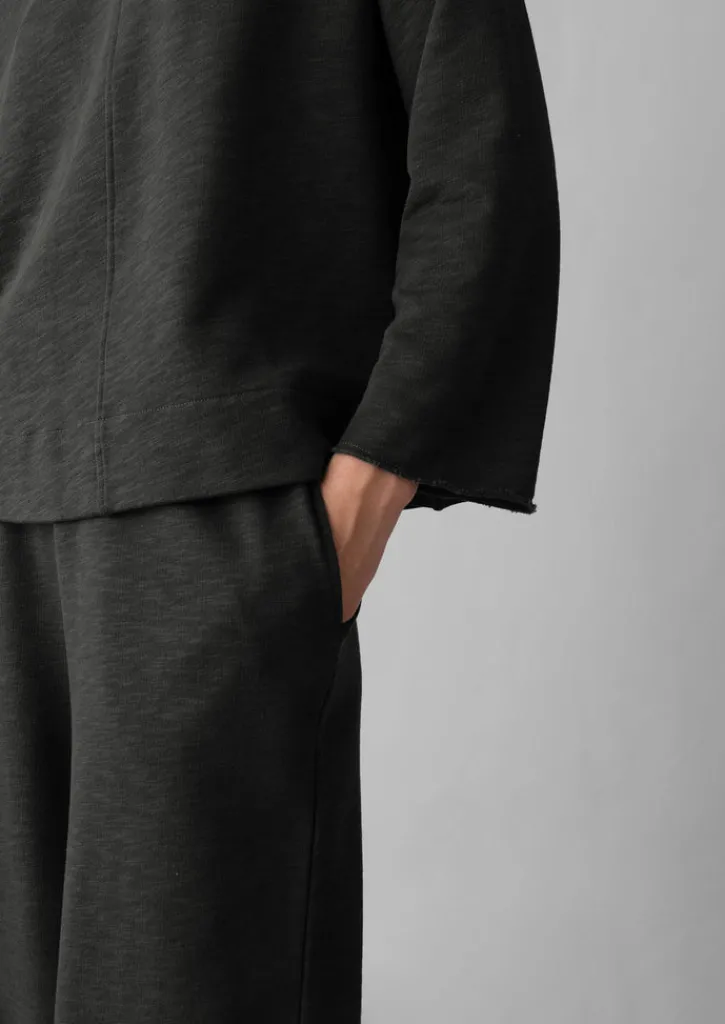 TOAST Loopback Jersey Wide Leg Trousers-Women Jersey|Loungewear