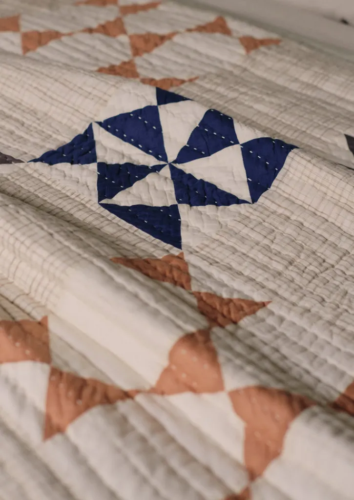 TOAST Maia Patchwork Cotton Quilt- Textiles|Blankets & Throws