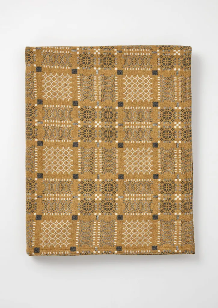 TOAST Melin Tregwynt Welsh Blanket- Textiles|Blankets & Throws