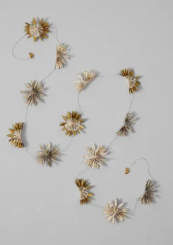 TOAST Mini Palm Lokta Paper Garland- Christmas Decorations