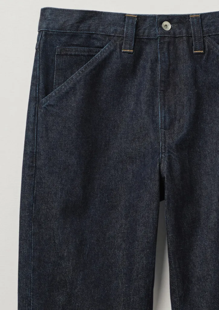 TOAST Norv Organic Cotton Tapered Jeans- Denim|Workwear