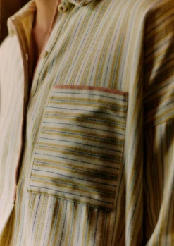 TOAST Nova Stripe Flannel Pyjamas-Women Nightwear