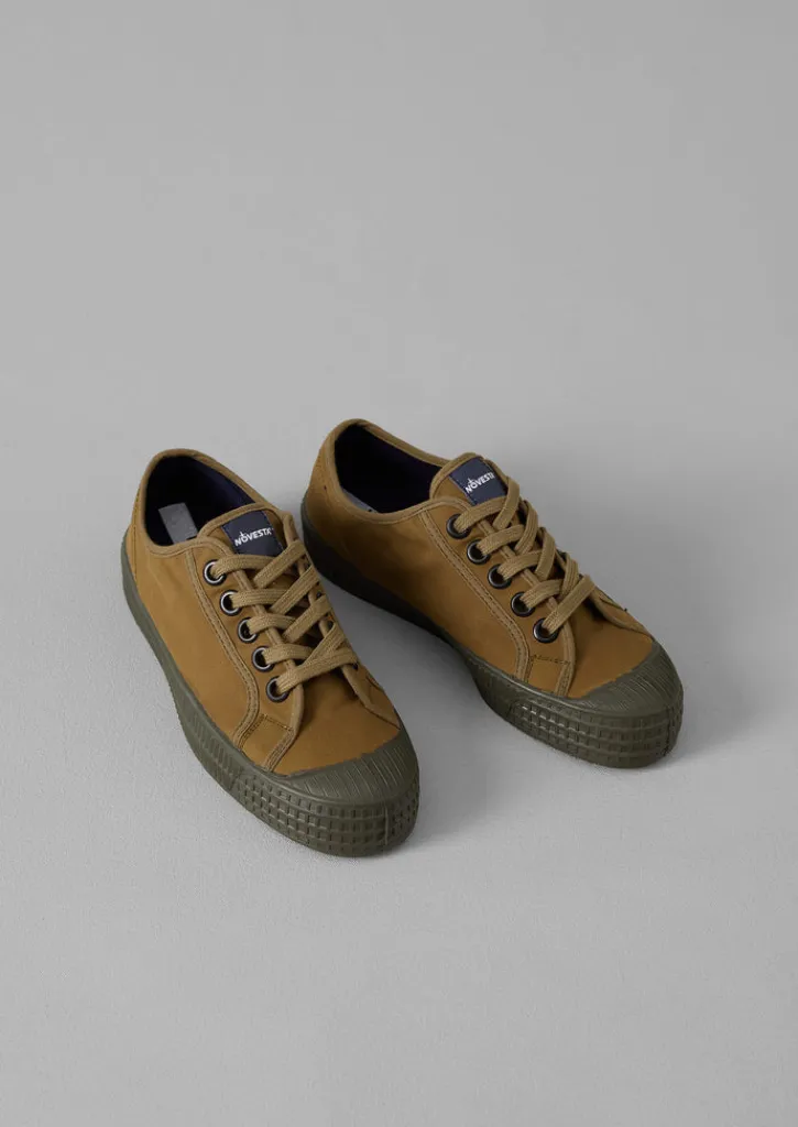 TOAST Novesta Star Master Waxed Cotton Plimsolls-Women Trainers & Plimsolls