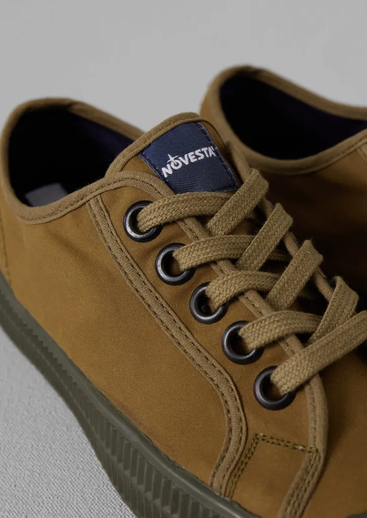 TOAST Novesta Star Master Waxed Cotton Plimsolls-Women Trainers & Plimsolls
