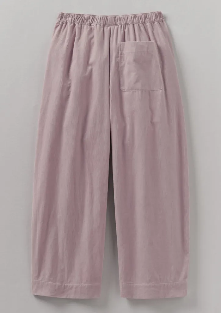 TOAST Organic Cord Barrel Leg Trousers-Women Cord|Loungewear