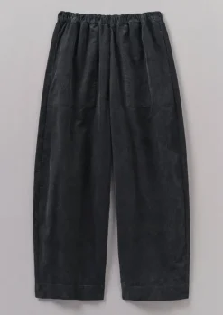TOAST Organic Cord Barrel Leg Trousers-Women Cord|Loungewear