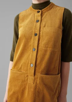 TOAST Organic Cord Sleeveless Tunic Dress-Women Cord|Dresses
