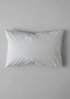 TOAST Organic Cotton Ticking Stripe Housewife Pillowcase- Textiles|Bed Linen
