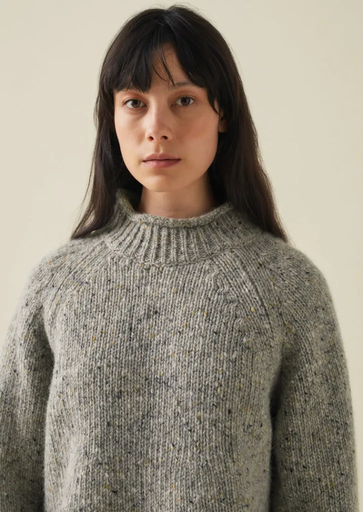 TOAST Orla Donegal Wool Sweater-Women Knitwear