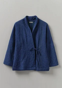 TOAST Overdyed Repurposed Kantha Jacket-Women Gowns|Nightwear