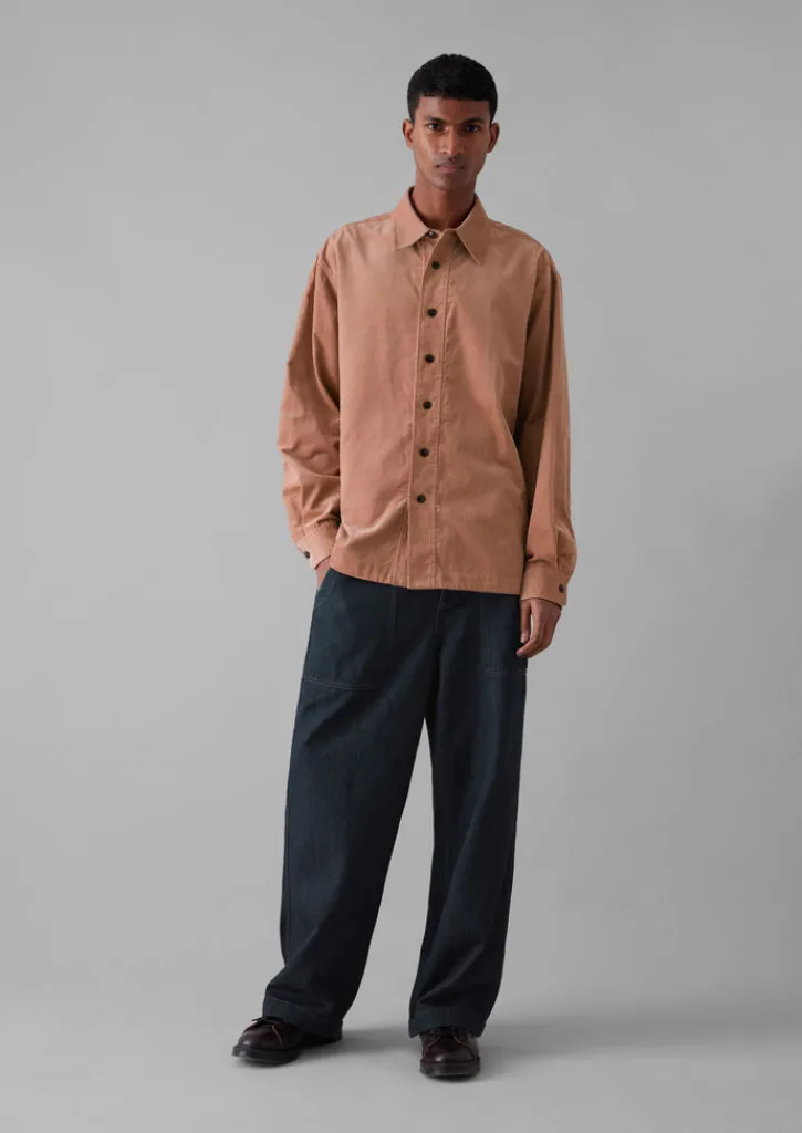 TOAST Point Collar Organic Cord Shirt- Cord|Shirts