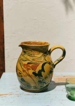 TOAST Poterie Barbotine Marbled Pitcher- Ceramics