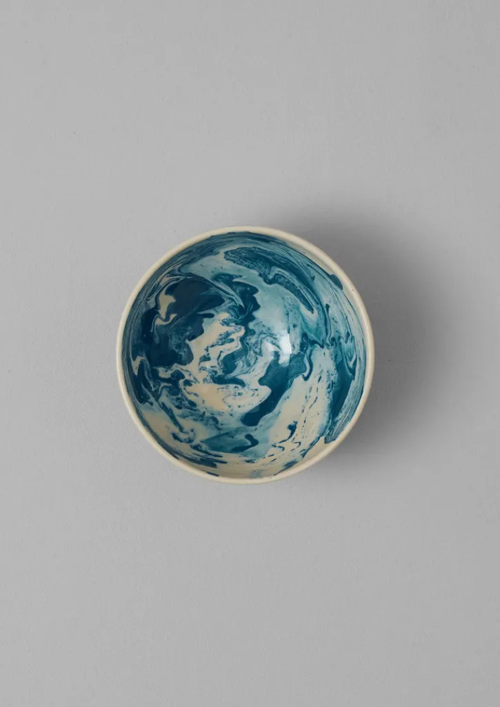 TOAST Poterie Barbotine Marbled Breakfast Bowl- Ceramics