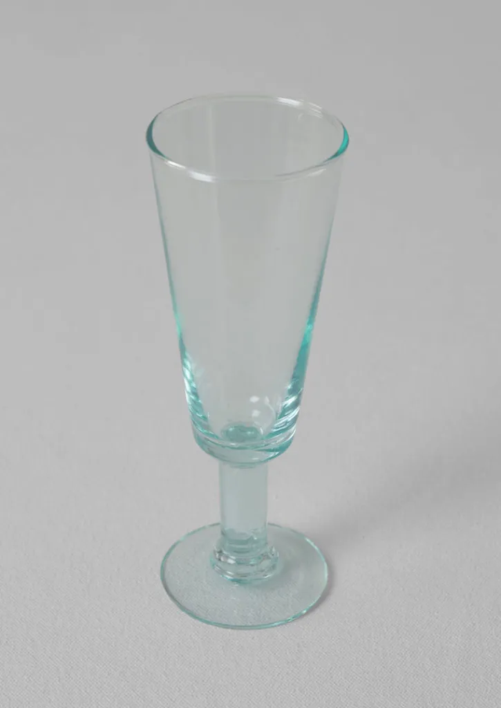 TOAST Recycled Bolivian Champagne Glasses Set- Glass