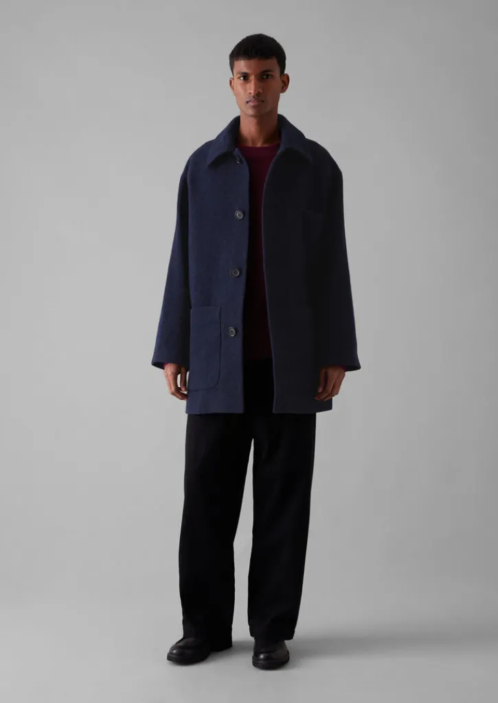 TOAST Relaxed Wool Coat- Coats & Jackets
