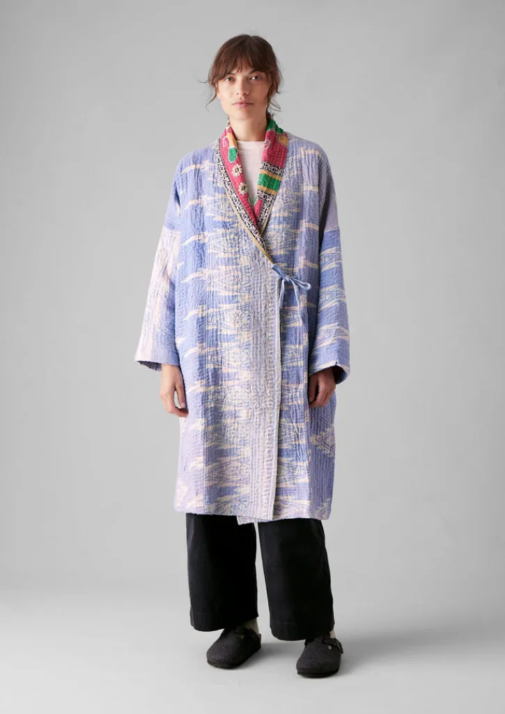 TOAST Repurposed Kantha Coat-Women Gowns|Nightwear