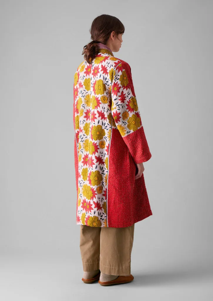 TOAST Repurposed Kantha Coat-Women Gowns|Nightwear