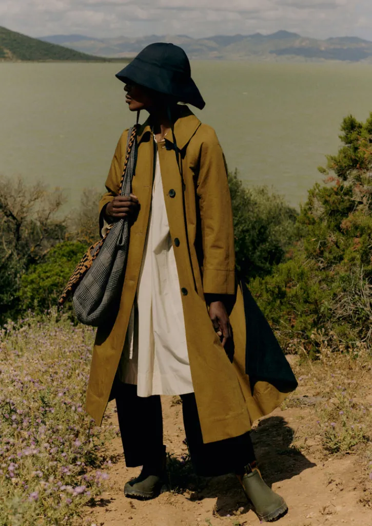 TOAST Reversible Cotton Wool Coat-Women Coats & Jackets