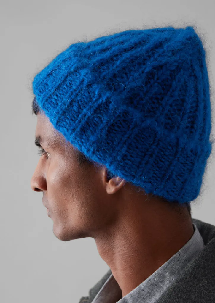 TOAST Ribbed Mohair Hat- Hats, Scarves & Gloves