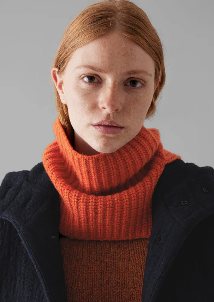 TOAST Ribbed Wool Cashmere Snood-Women Hats, Scarves & Gloves|Cashmere