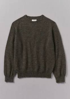 TOAST Seamless Shetland Wool Sweater- Knitwear