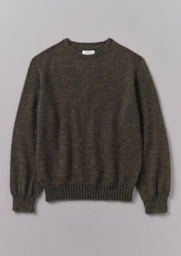 TOAST Seamless Shetland Wool Sweater- Knitwear