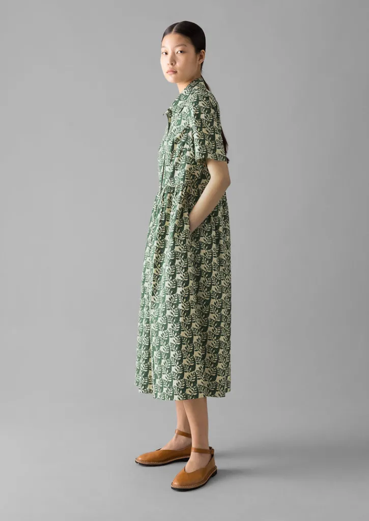 TOAST Selma Cotton Shirt Dress-Women Dresses