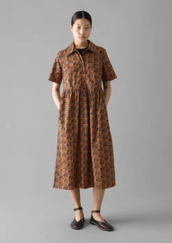 TOAST Selma Cotton Shirt Dress-Women Dresses