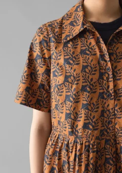 TOAST Selma Cotton Shirt Dress-Women Dresses