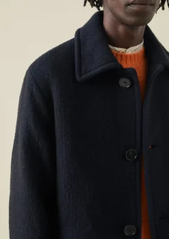 TOAST Single Breasted Car Coat- Coats & Jackets