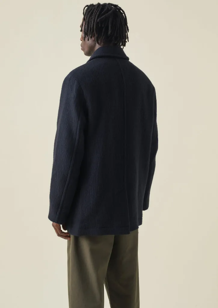 TOAST Single Breasted Car Coat- Coats & Jackets