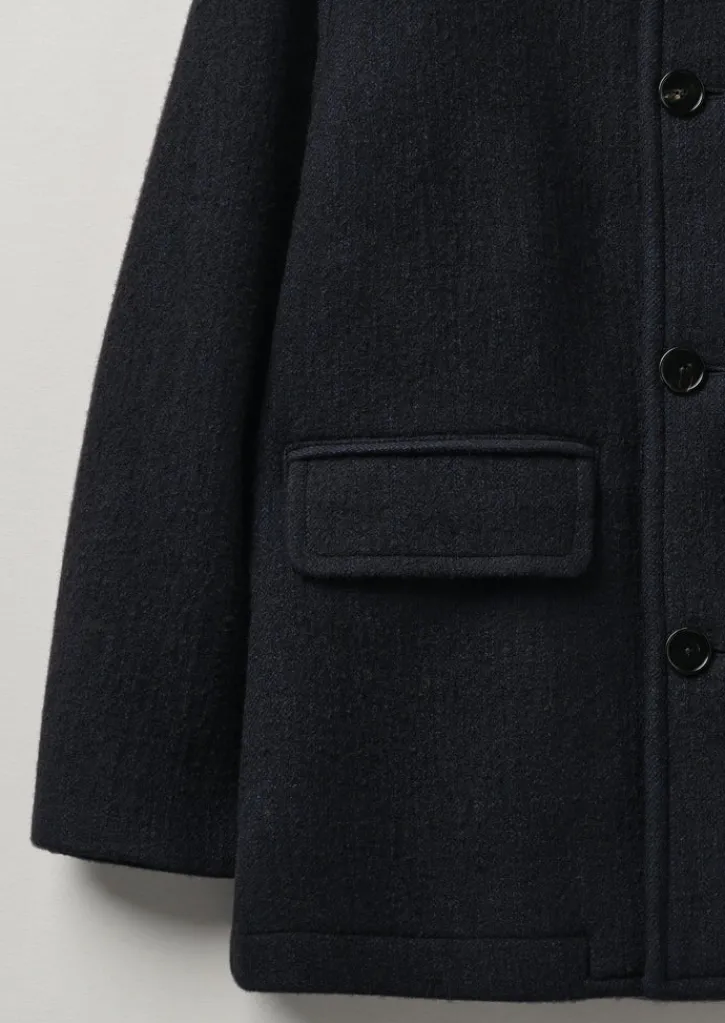 TOAST Single Breasted Car Coat- Coats & Jackets