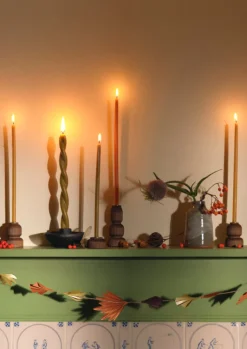 TOAST Skar Organics Beeswax Twist Dinner Candle- Candles & Holders
