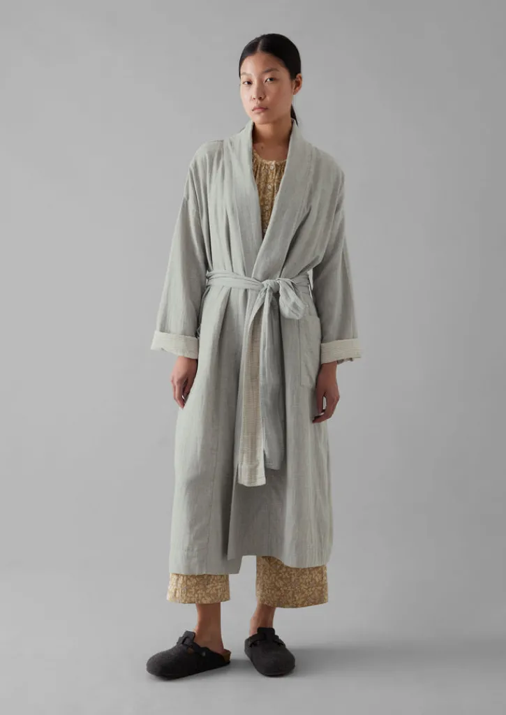 TOAST Soft Double Faced Cotton Gown-Women Gowns|Nightwear
