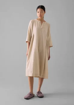 TOAST Soft Double Faced Cotton Nightdress-Women Nightwear