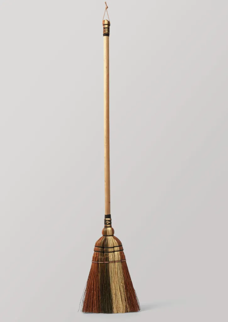 TOAST Sorghum Stripe Broom- Outdoor|Kitchen