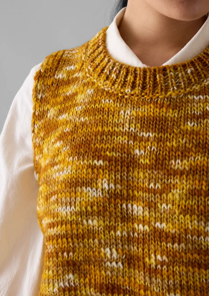 TOAST Space Dyed Wool Knitted Tank-Women Knitwear