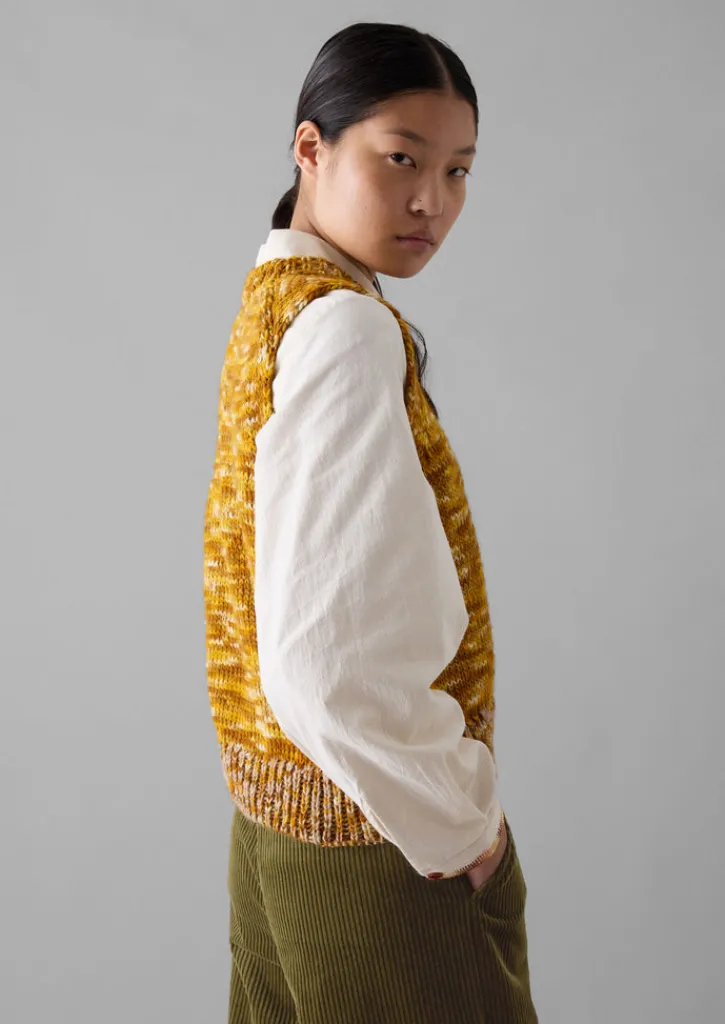 TOAST Space Dyed Wool Knitted Tank-Women Knitwear