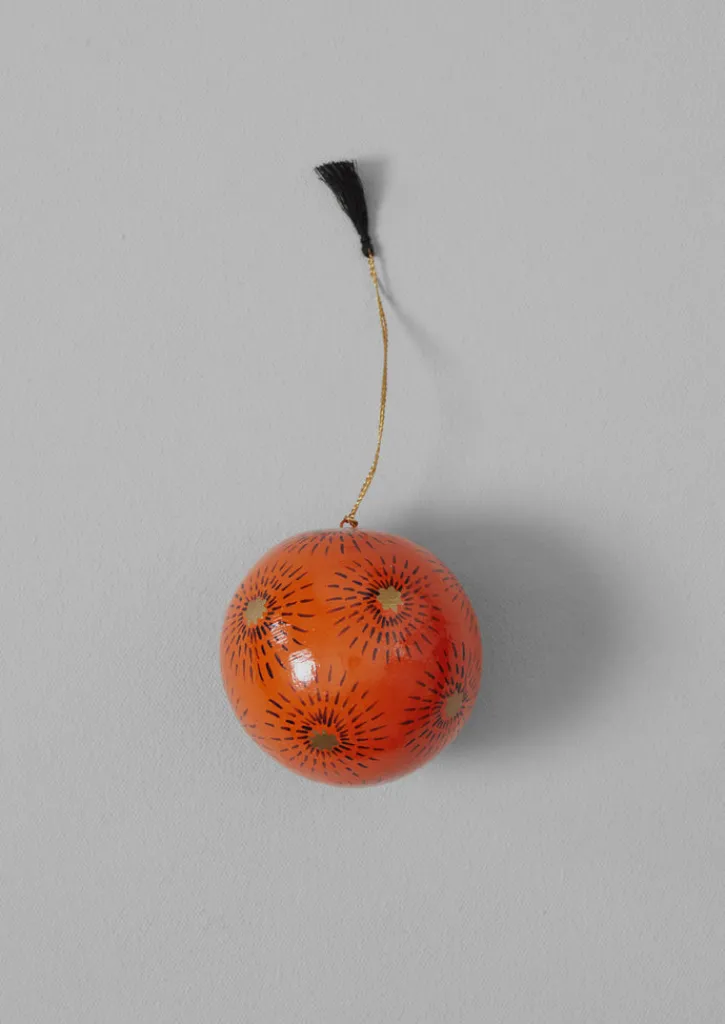 TOAST Starburst Hand Painted Bauble- Christmas Decorations