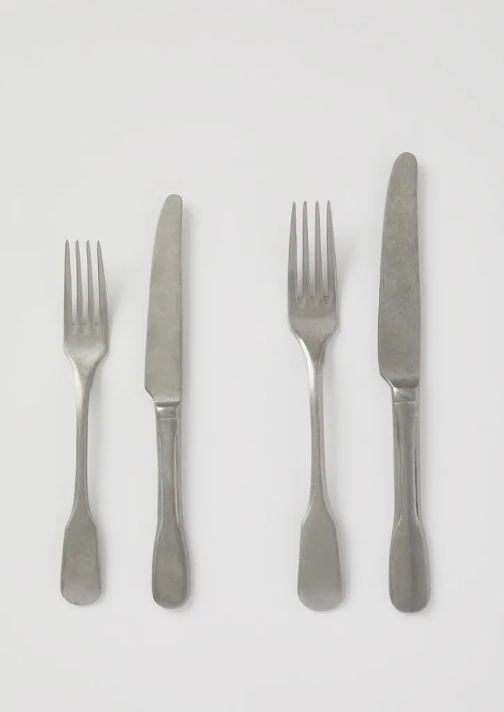 TOAST Stonewashed Small Knife and Fork Set- Kitchen|Tableware