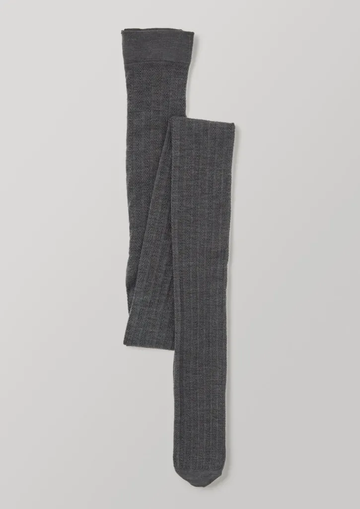 TOAST Swedish Stockings Fishbone Tights-Women Socks & Tights