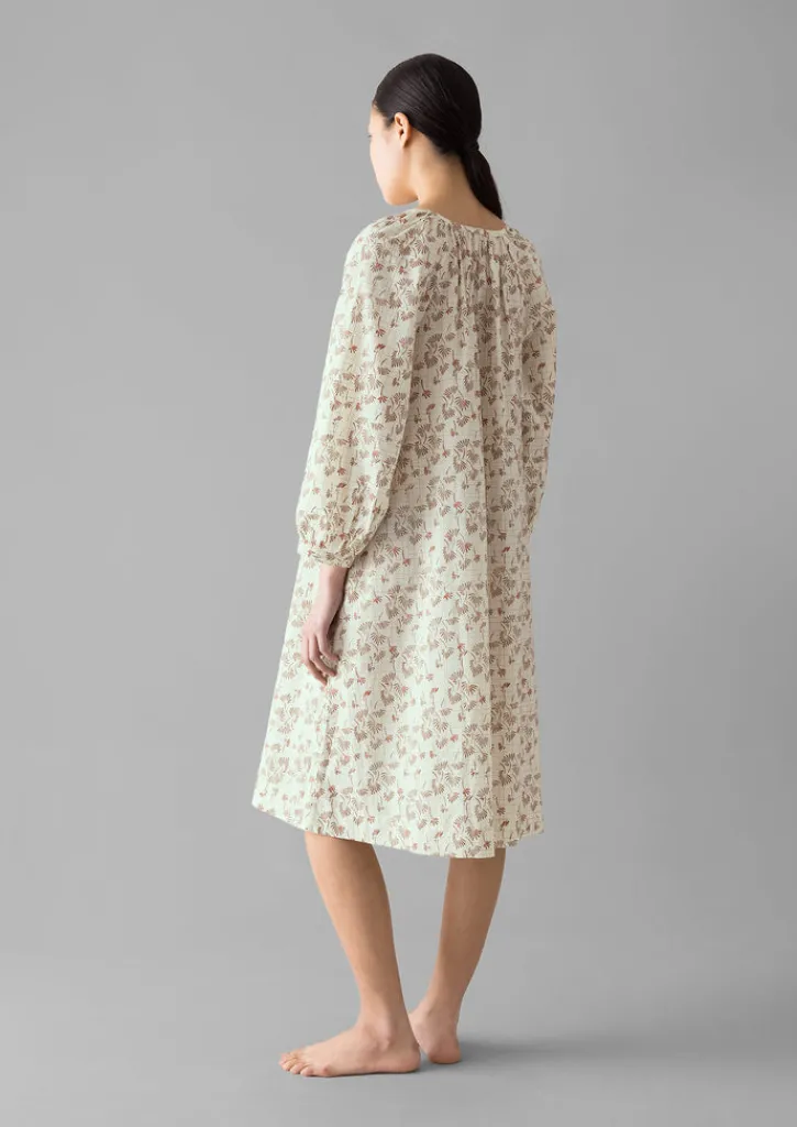 TOAST Trellis Floral Block Print Nightdress-Women Nightwear|Loungewear