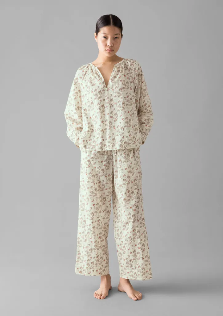 TOAST Trellis Floral Block Print Pyjamas-Women Nightwear